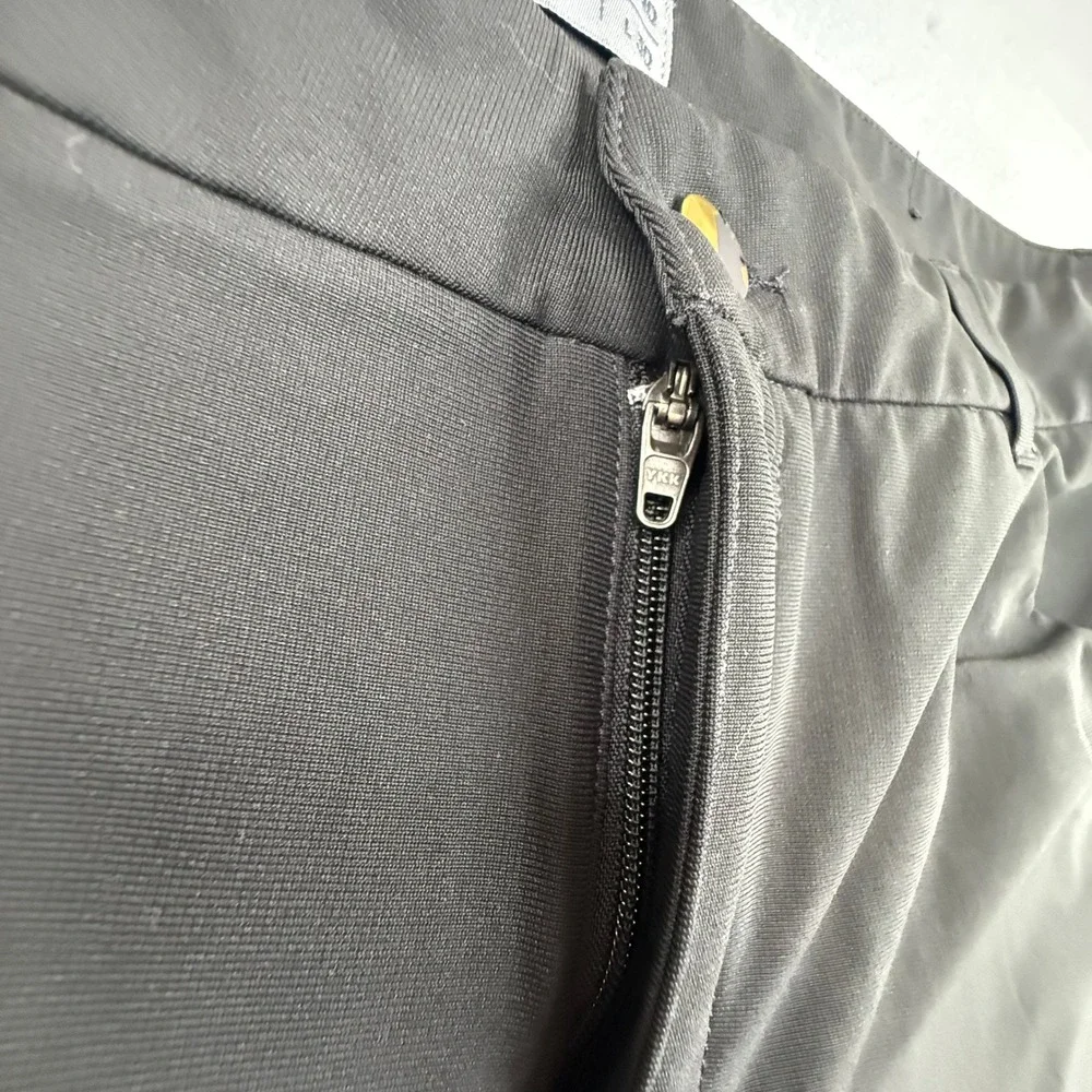 VRST Athletic Pants Mens 40x30 Black 5-Pocket Commuter Performance Trousers